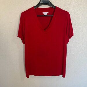 Women's V-neck Tee- XL